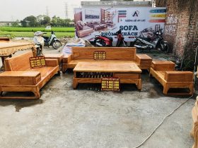 mẫu sofa zito gỗ gõ đỏ hiện đại