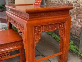 Bộ án gian thờ mẫu Triện Sen 2m17 (Thanh Hóa) 14 Mặt hồi của mẫu án gian