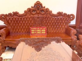 bộ bàn ghế gỗ gõ đỏ 8 món