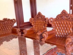 4 ghế đơn louis hoàng gia