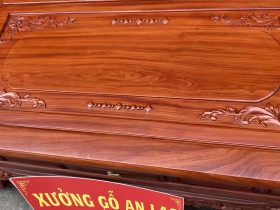 mặt bàn đục hoa lá tây