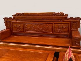 mẫu đoản dài phù dung gỗ hương đá