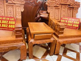 đôn kẹp gỗ gõ đỏ