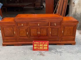 Combo án gian thờ và kệ tivi gỗ gõ đỏ cao cấp (Củ Chi - HCM) 27 mẫu kệ tivi hiện đại