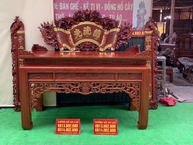 combo cuốn thư câu đối và án gian thờ hàng vip