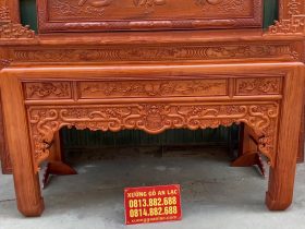 Combo đồ thờ gỗ hương cao cấp giao Sóc Sơn 16 mẫu án gian như ý dạ nền
