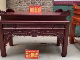 2 mẫu án gian thờ hàng vip làm theo yêu cầu khách hàng 21 mẫu án gian như ý gỗ gụ Lào