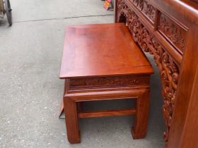 Báo giá 2 bộ án gian thờ Đông Anh - Hà Nội 23 mặt bàn cơm khung tranh liền tấm