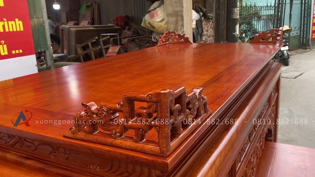 Báo giá 2 bộ án gian thờ Đông Anh - Hà Nội 29 mặt án gian liền 1 lá