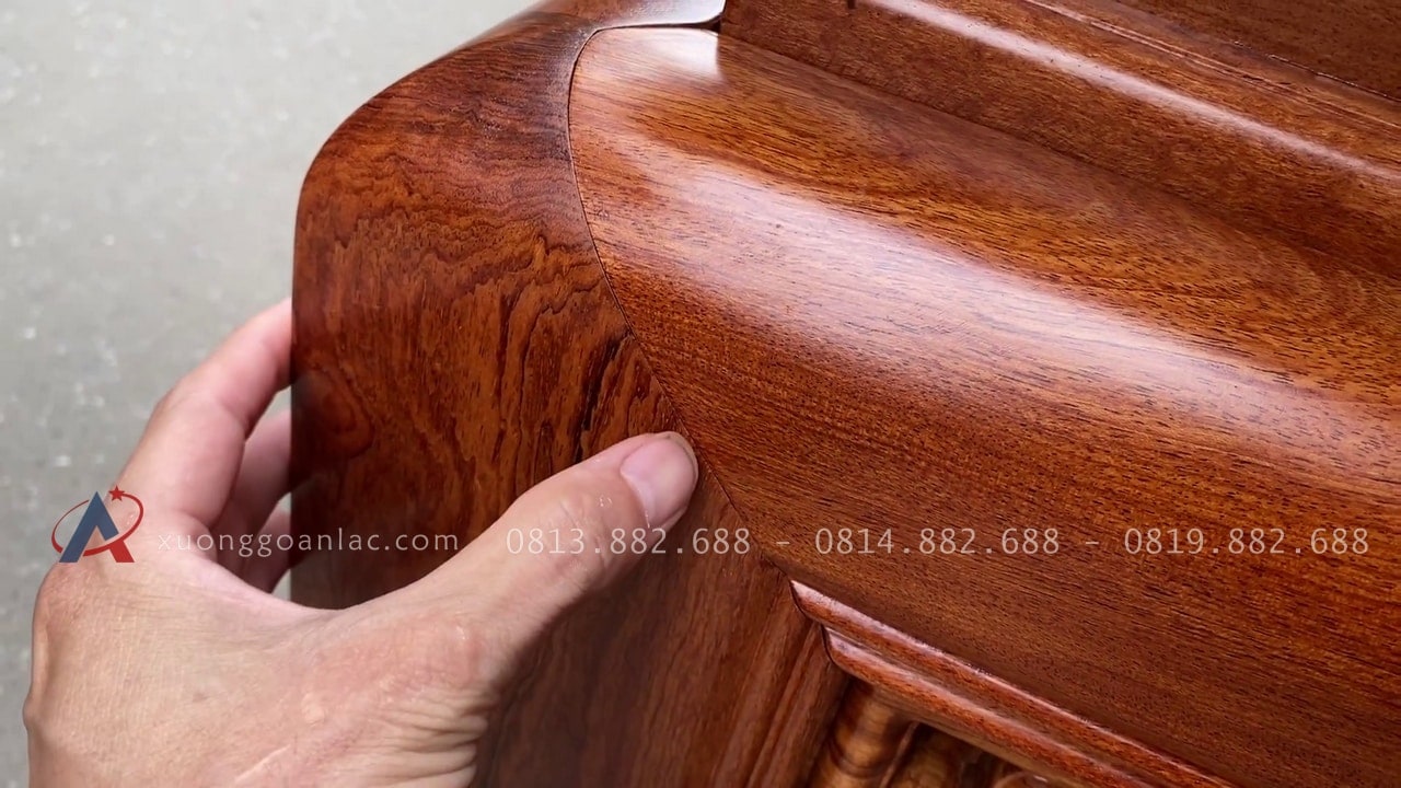Mẫu án gian thờ Triện Sen 1m97 (Long Biên - Hà Nội) 24 mẫu án gian hàng ghép mộng chắc chắn