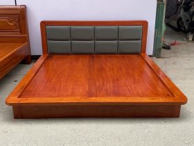 Mẫu giường trệt phong cách Nhật Bản gỗ hương đá 7 Mẫu giường ngủ 1m8x 2m