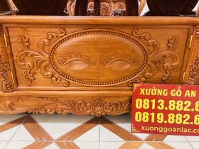 Mẫu kệ tivi hoàng gia mặt phẳng gỗ hương đá (Chú Bạch, Hà Giang) 13 Cách tủ trung tâm đục tỉa hoa lá tây