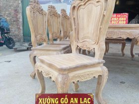 Mộc bàn ăn hoàng gia kết hợp 10 ghế louis gỗ gõ đỏ hàng vip (Anh Khôi, Vũng Tàu) 25 mẫu ghế louis hoàng gia gỗ gõ cao cấp