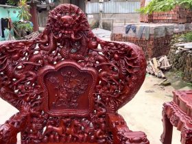 Ghế đơn cửu long bát mã