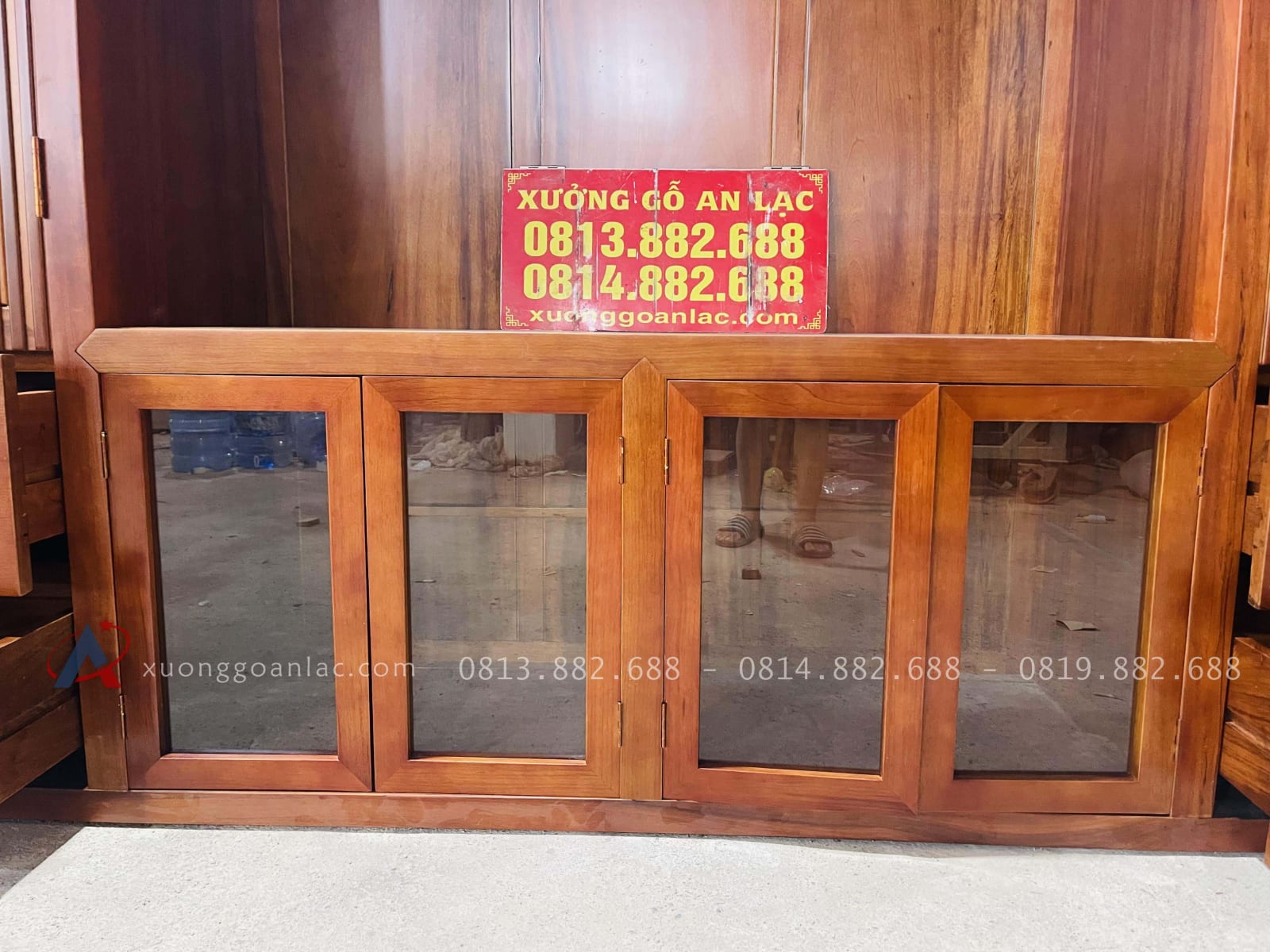 Tủ dựng quần áo cỡ đại gỗ gõ đỏ cao cấp 42 mầu tủ quần áo gỗ gỗ đỏ