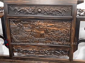 cận cảnh chương đoản đục tranh sơn thủy