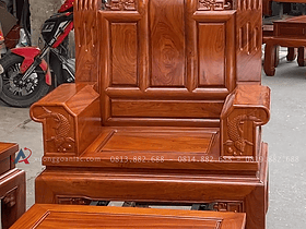 mẫu ghế đơn Âu Á gỗ hương đá