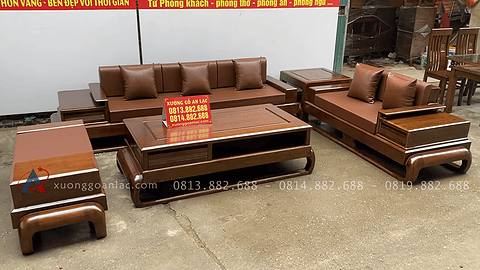 mẫu sofa zito đùi gà gỗ sồi nga