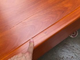Giường ngủ chữ X cao cấp 20 vai giường dày 5p