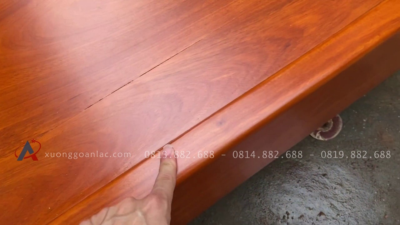 Giường ngủ chữ X cao cấp 31 vai giường dày 5p