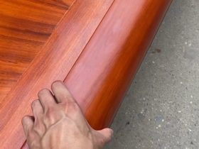 Giường ngủ chữ X cao cấp 18 đầu giường dày 10p