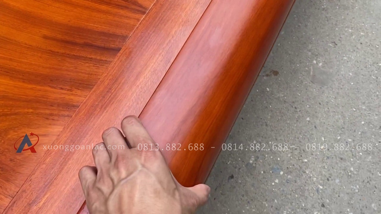 Giường ngủ chữ X cao cấp 29 đầu giường dày 10p