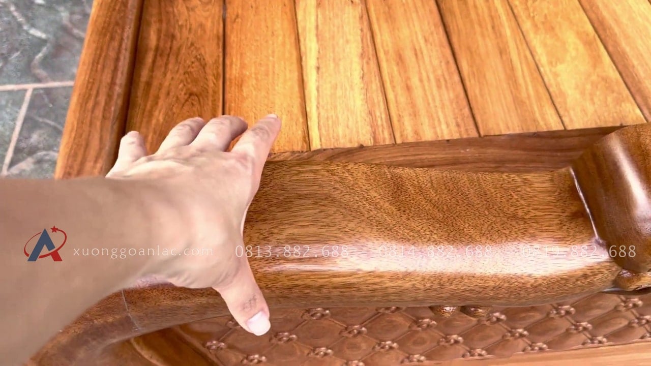 Mộc Giường hồng chim trĩ gỗ gõ đỏ 27 chương giường dày 9p
