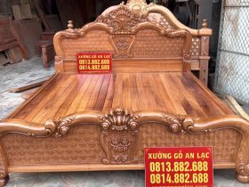 Mộc Giường hồng chim trĩ gỗ gõ đỏ 18 mẫu giường dát phản nan