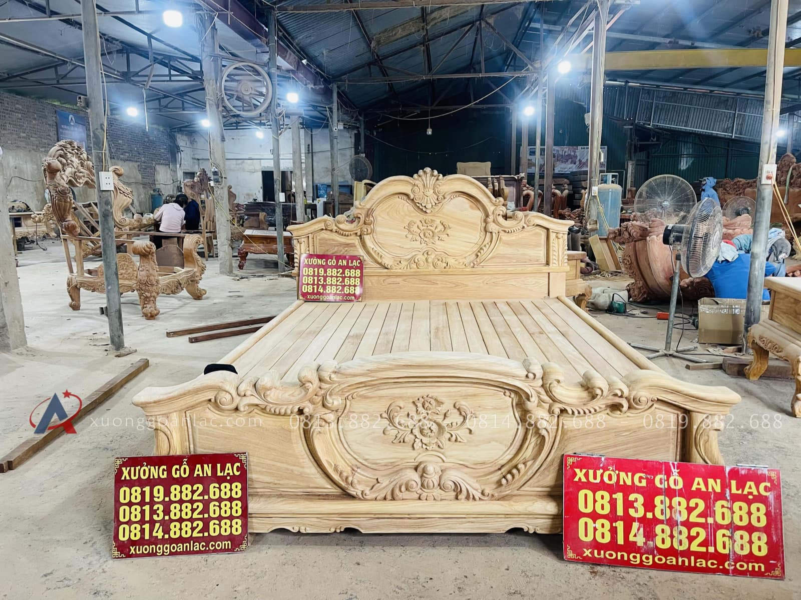 Mẫu giường hoàng gia gỗ gõ đỏ cao cấp 18 mẫu giường ngủ hoàng gia gỗ gõ đỏ cao cấp