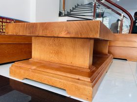 chân bàn nguyên khối