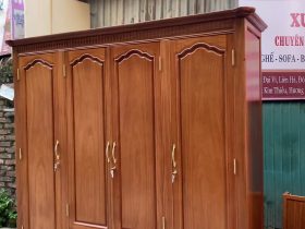 tủ quần áo thiết kế đơn giản, hiện đại