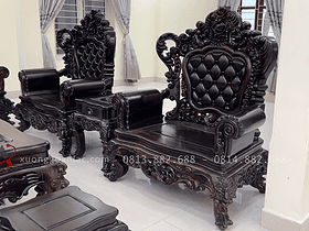 bộ đôi ghế đơn louis