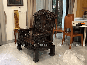 mẫu ghế đơn chương voi tay voi bề thế