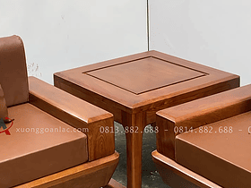 Bộ sofa chân chếch kê hình chữ U gỗ hương đá hàng siêu vip (Anh Đạt - Cao Bằng) 22 hai đôn kẹp góc gỗ hương đá