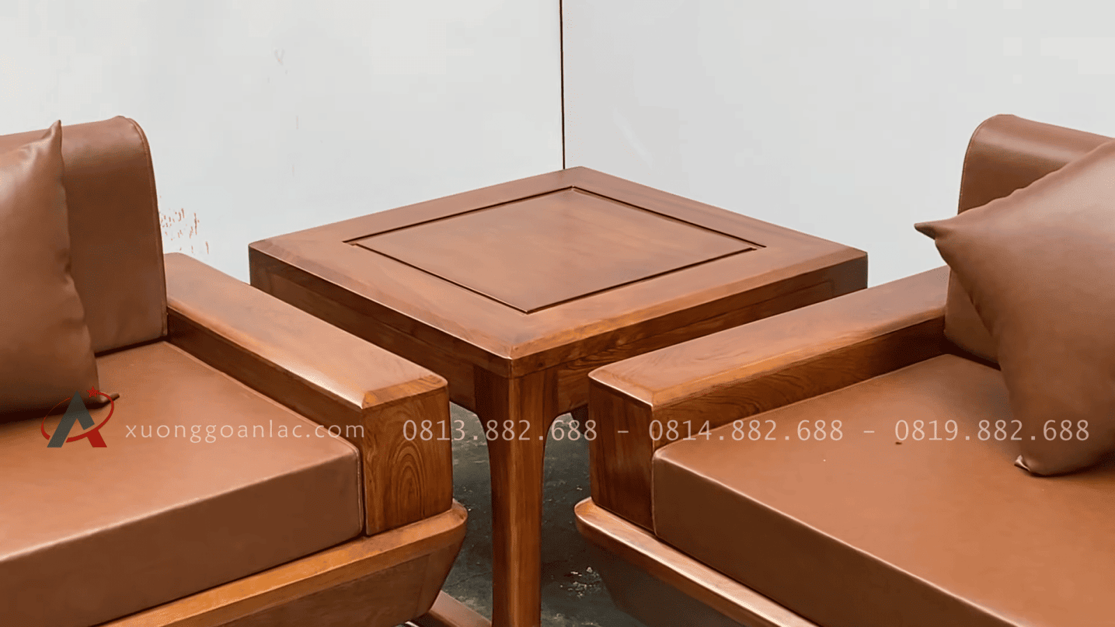 Bộ sofa chân chếch kê hình chữ U gỗ hương đá hàng siêu vip (Anh Đạt - Cao Bằng) 34 hai đôn kẹp góc gỗ hương đá