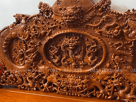 vách ghế đục tỉa tinh xảo