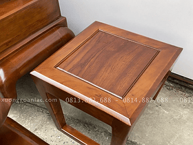 đôn góc gỗ hương đá