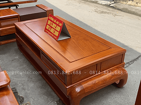 kết cấu bàn trà 2 tầng tiện dụng