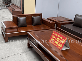 ghế đôi gỗ hương đá