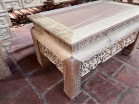 Án gian thờ ngũ phúc 2m17 gỗ gụ Lào chân 14 Anh Hiệp - Nghệ An 15 bàn cơm gỗ gụ cao cấp