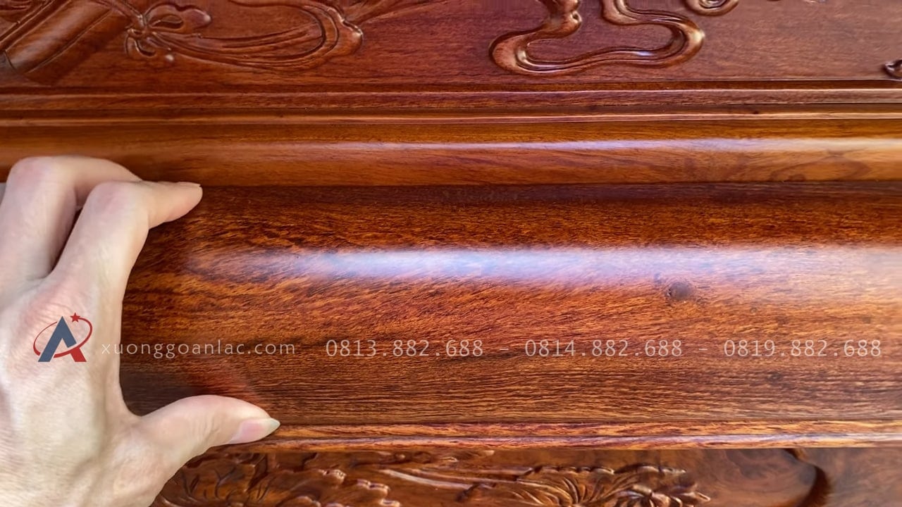 Án gian thờ mẫu như ý 1m97 chân 14 giao Hà Tĩnh 30 vai án gian to bản chắc chắn