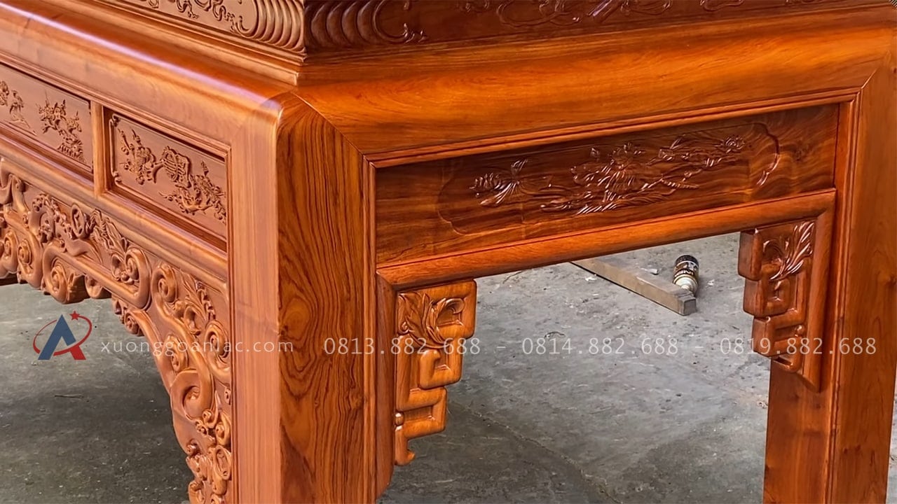 Án gian thờ mẫu như ý 1m97 chân 14 giao Hà Tĩnh 31 án gian chân 14