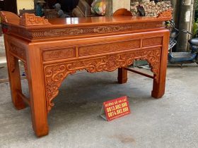 Án gian thờ mẫu như ý 1m97 chân 14 giao Hà Tĩnh 13 mẫu án gian như ý sang trọng