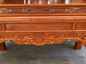 Án gian thờ mẫu như ý 1m97 chân 14 giao Hà Tĩnh 18 yếm dạ tiền án gian cực đẹp