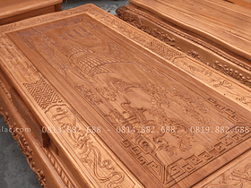 bàn trà đục tranh thuận buồm xuôi gió