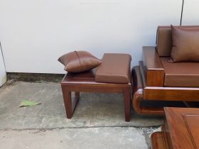 đôn góc gỗ hương đá