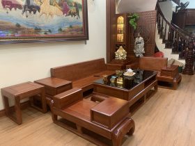 bộ sofa zito gỗ gõ đỏ hiện đại