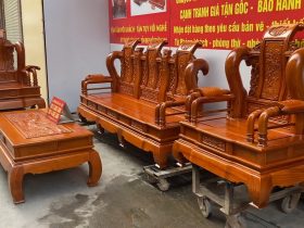bàn ghế tần thủy hoàng 4 món