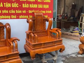 ghế đơn dáng bề thế
