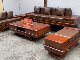 sofa chân vát hiện đại